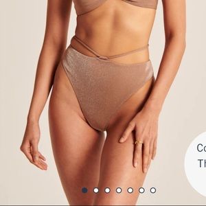 Abercrombie Shimmer Bikini Bottoms